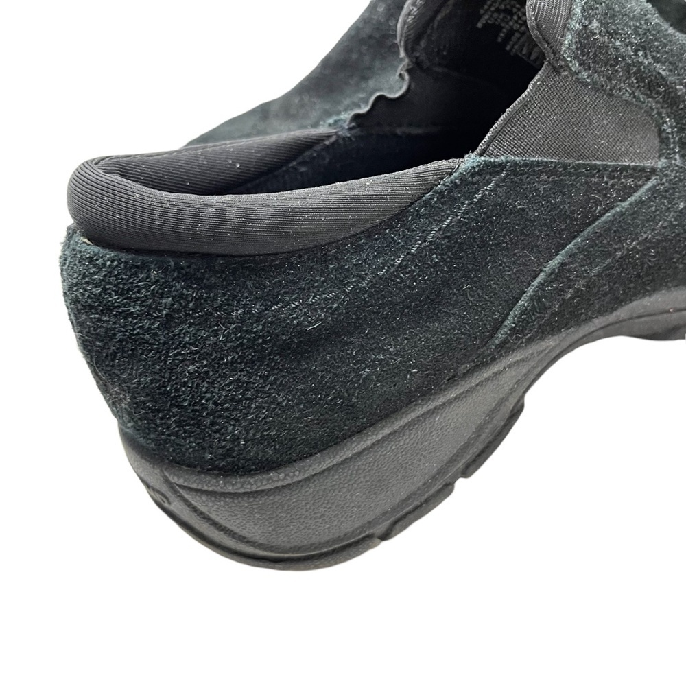 LAND'S END Genuine Leather Black Suede Loafers Casual Flats Low Top Shoes 9.5 D - Picture 13 of 16